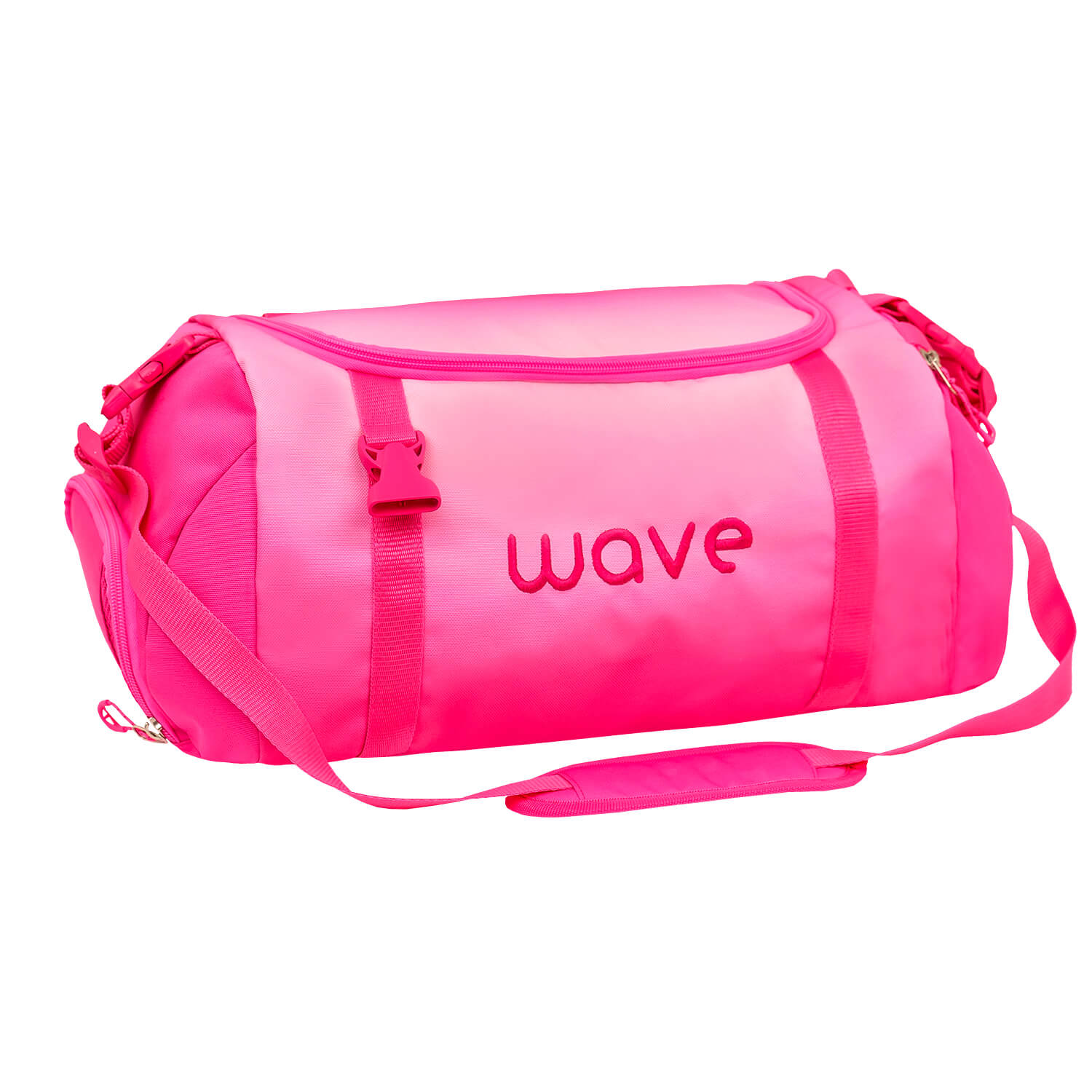 Wave Infinity Ombre Light Pink Schulrucksack Set 3 tlg.