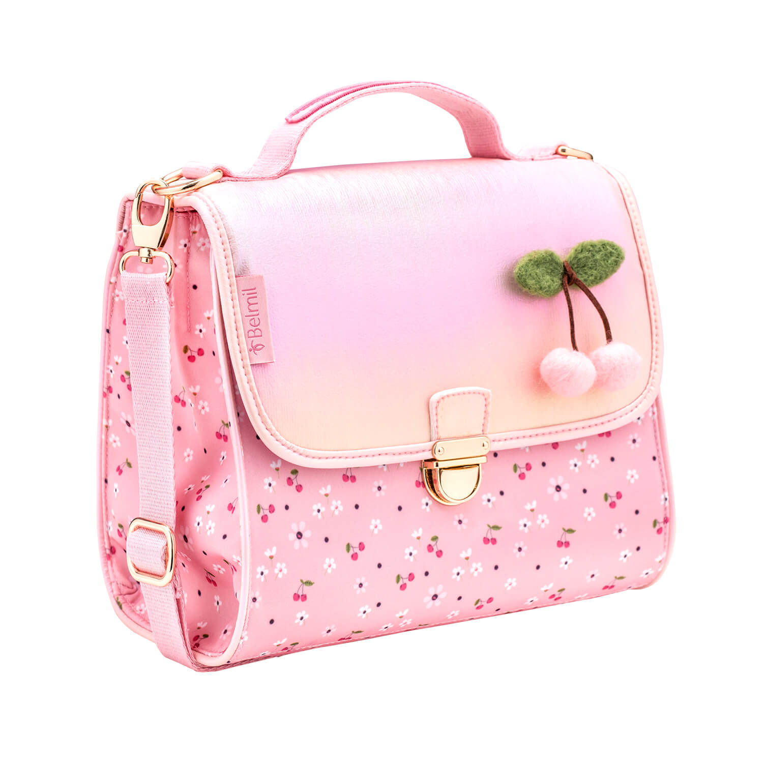 Premium Petite Umhängetasche Cherry Blossom