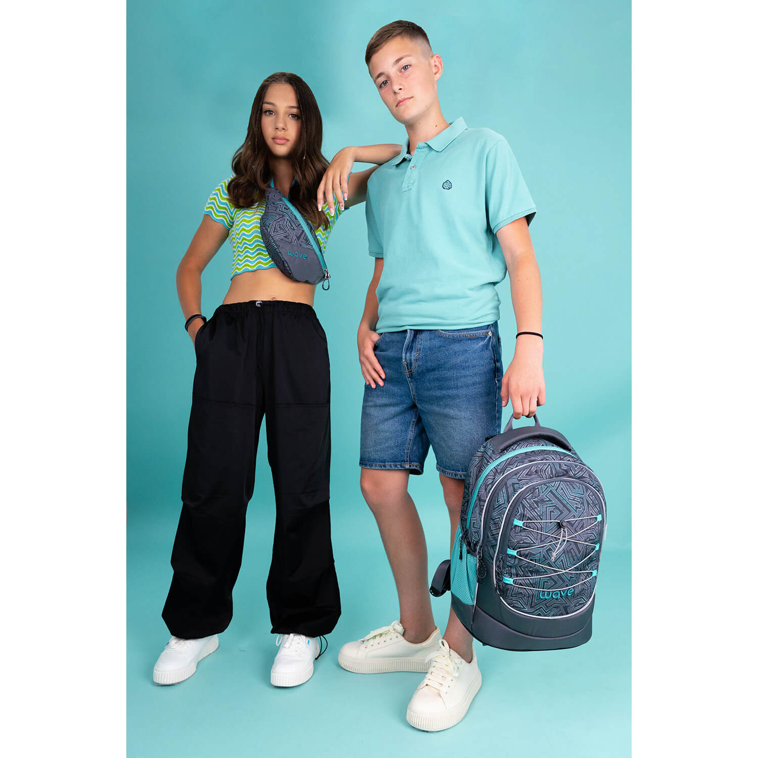 Wave Chaos Lagoon Fanny pack