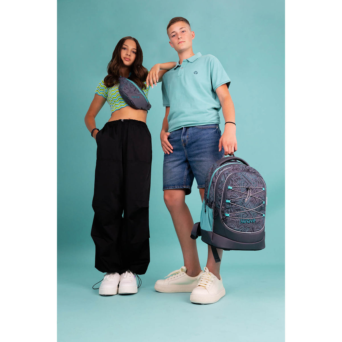 Wave Chaos Lagoon Fanny pack