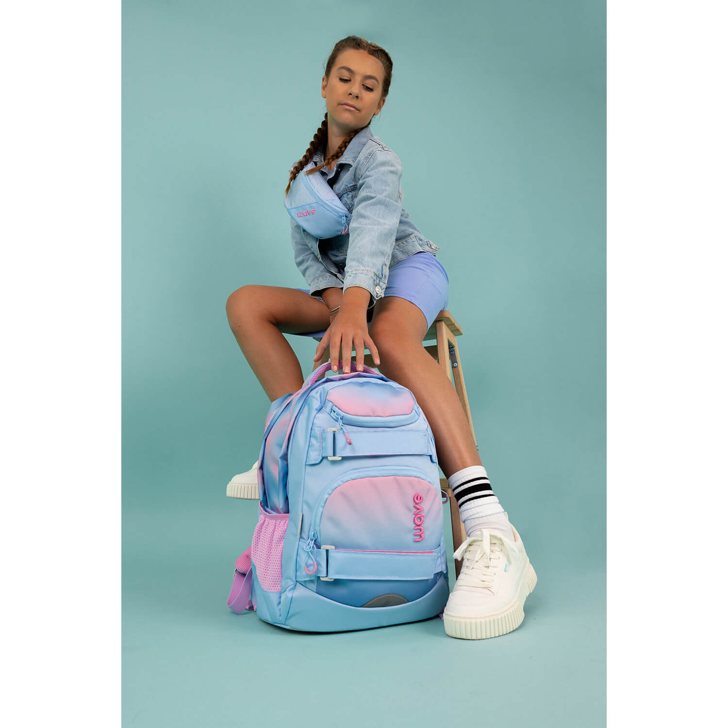 Wave Lavender Fanny pack