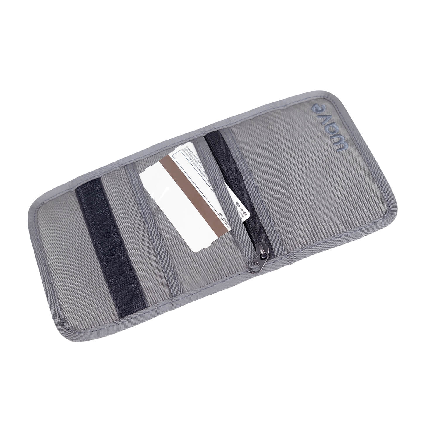 Wave Grey Lagoon Wallet