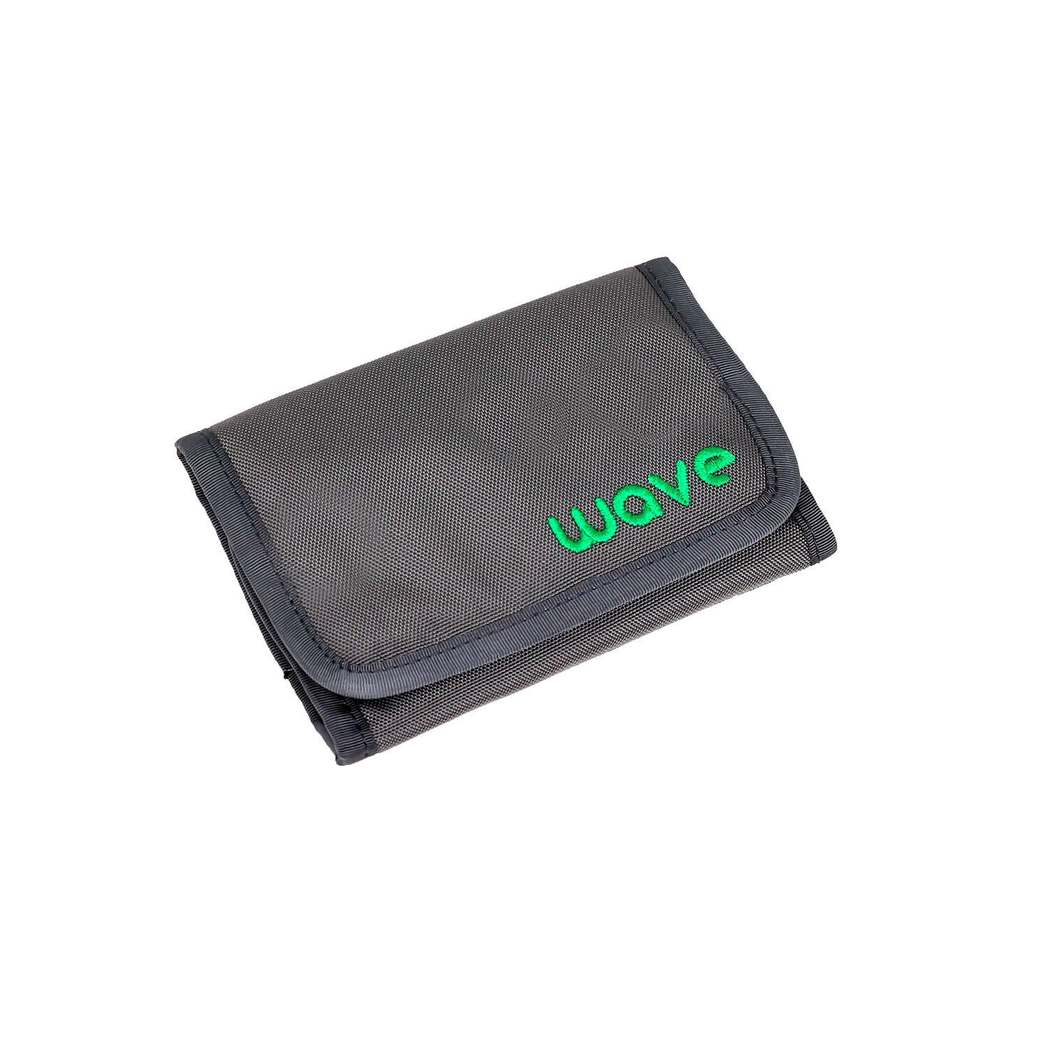 Wave Lime Grey Wallet