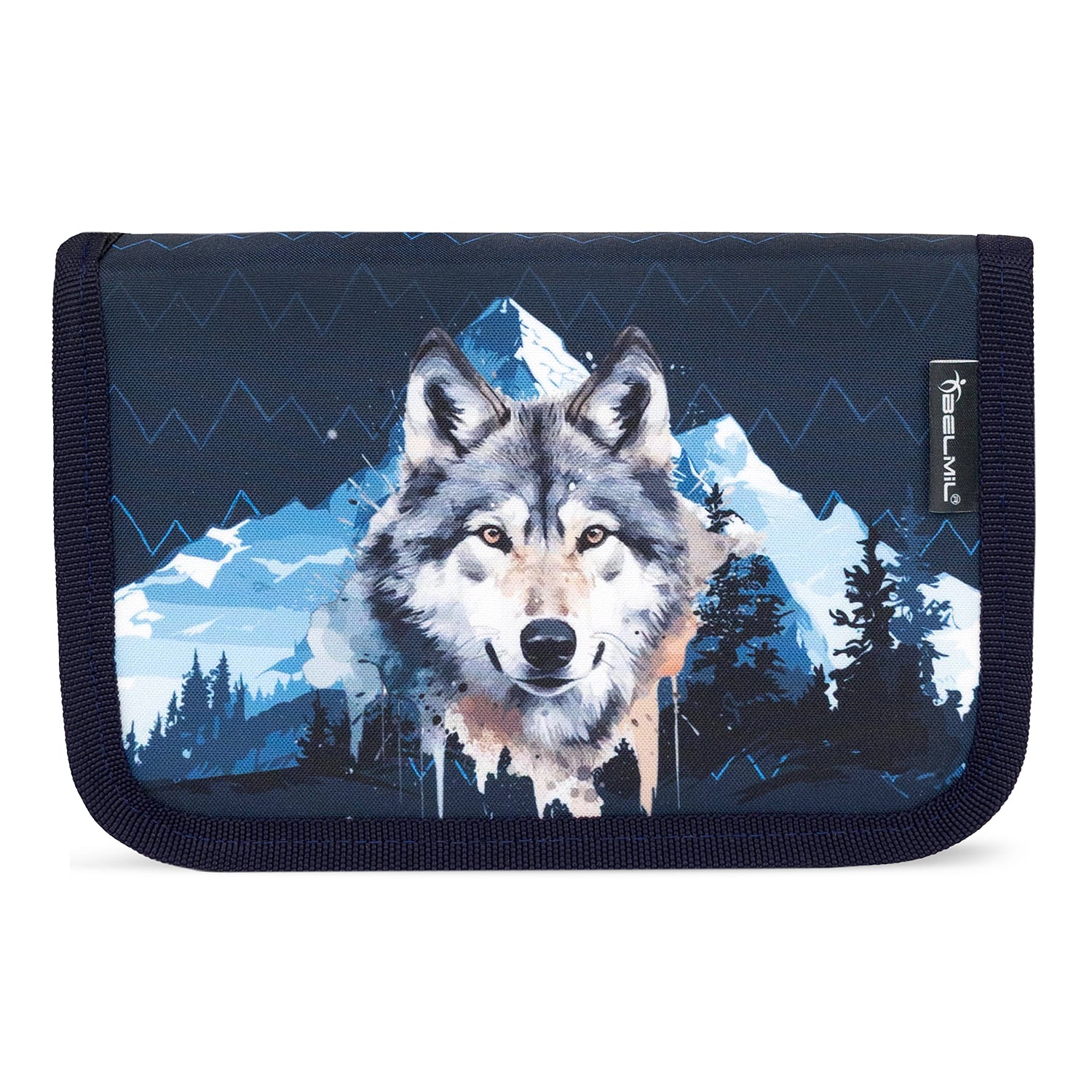 Ergonomisches Schulranzen-Set für Jungen – Belmil Classy Northern Alpha (4-tlg.)