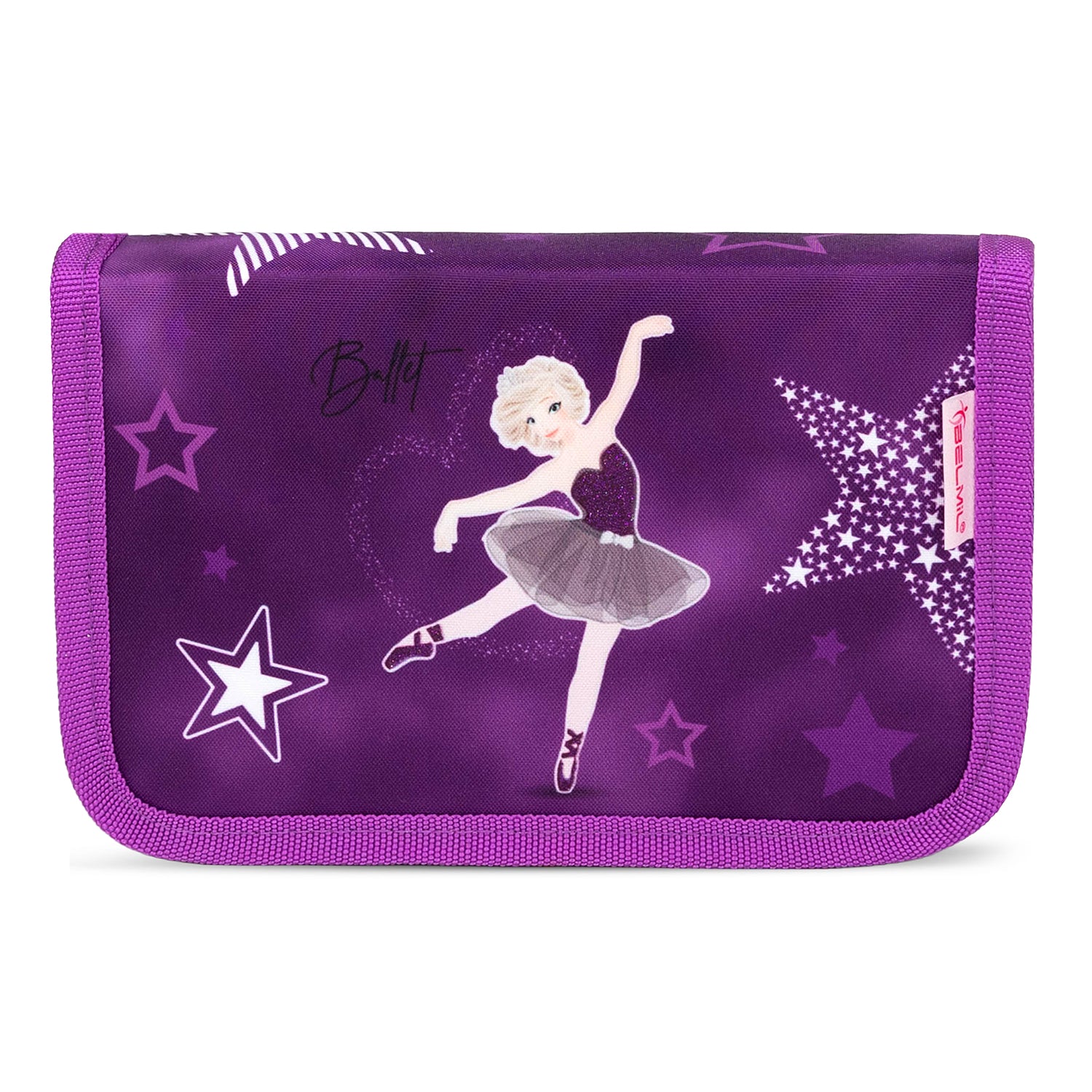 Ergonomisches Schulranzen-Set für Mädchen – Belmil Classy Prima Star (4-tlg.)