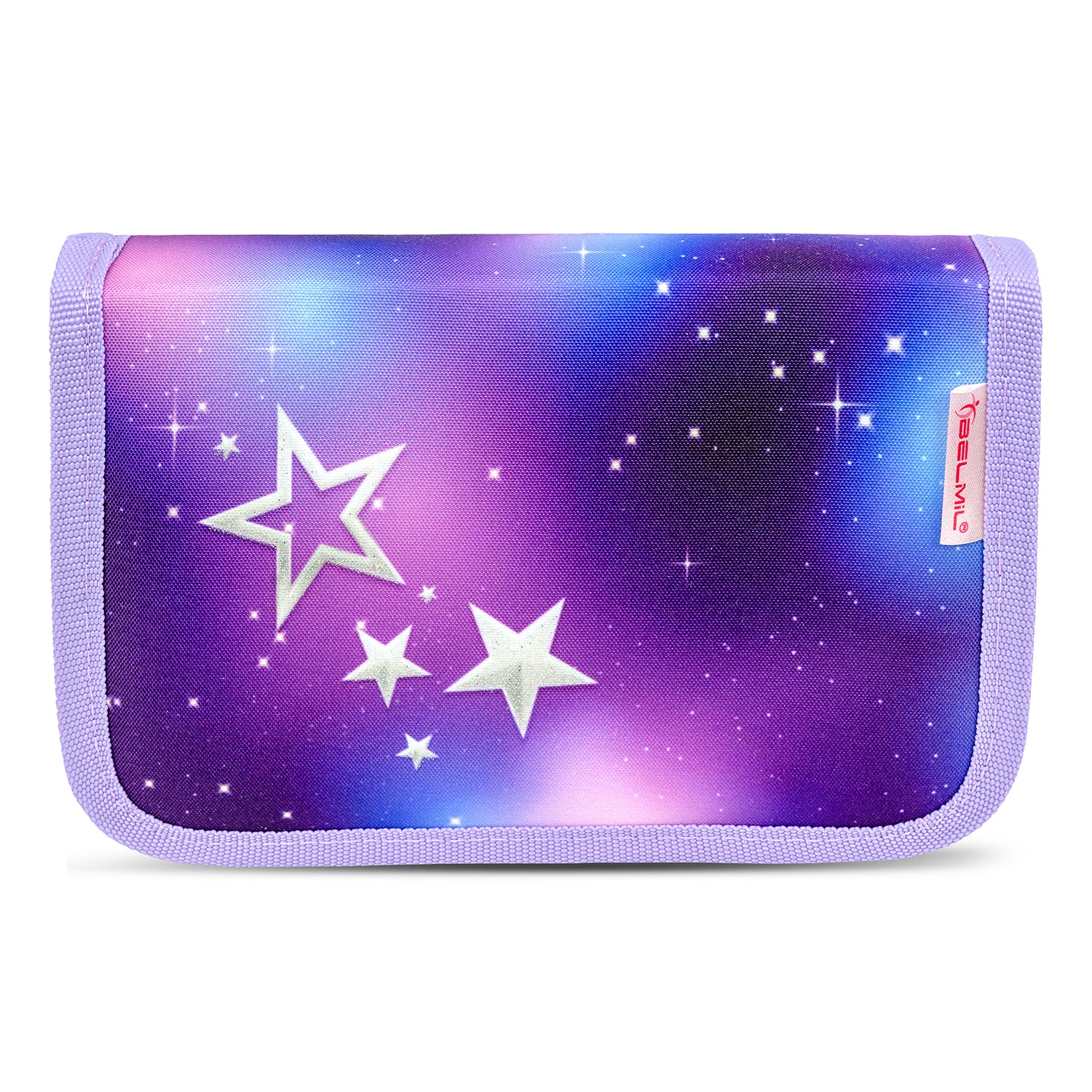 Kids enjoying school with the Belmil Maxi Pack Shining Fairy School Back Set for Girls – 5-Piece Set + Interchangeable Pegasus Patch Set.