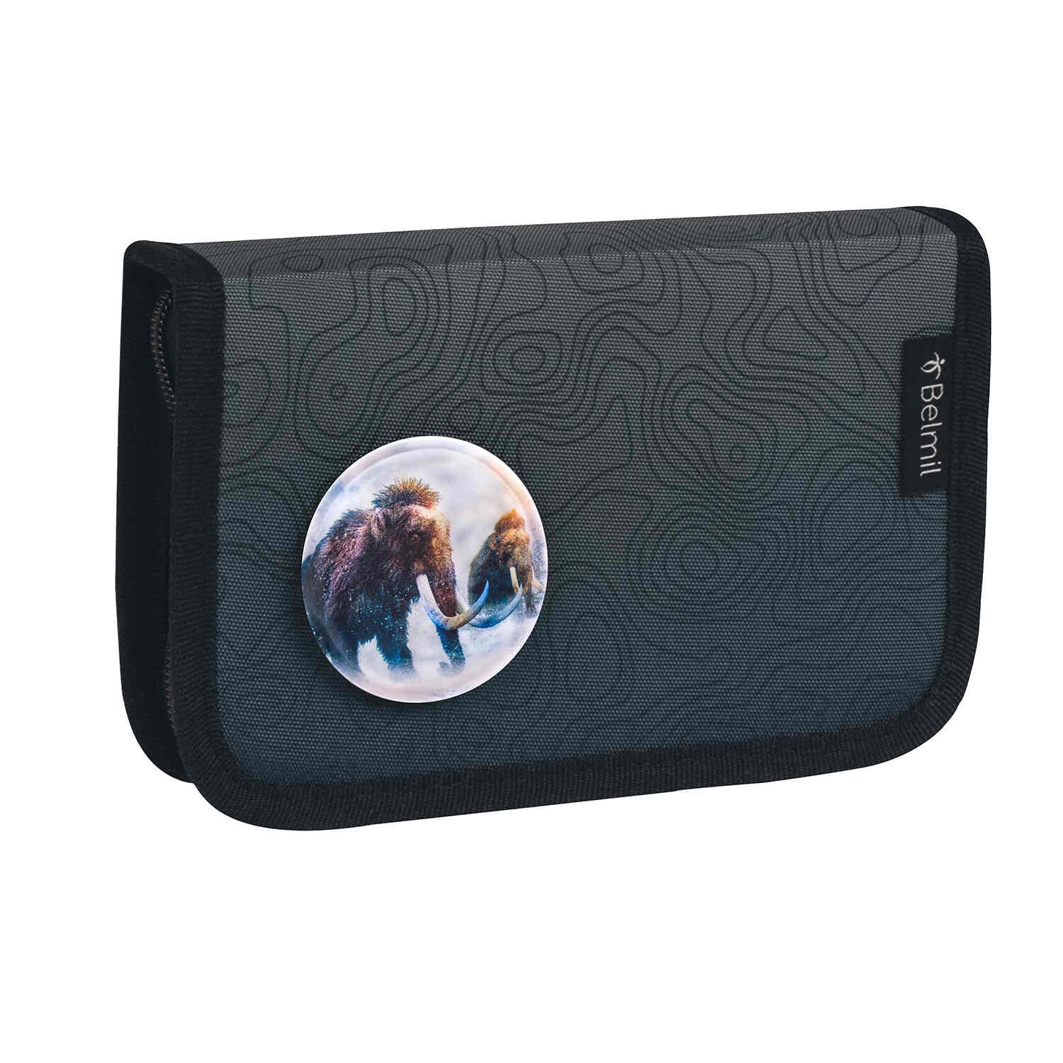 Premium Compact Plus Black Grey Schulranzen Set 5tlg.