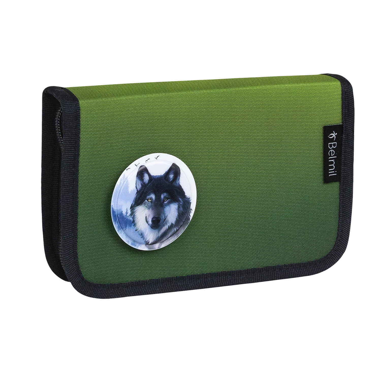 Premium Compact Plus Black Green Schulranzen Set 5tlg.