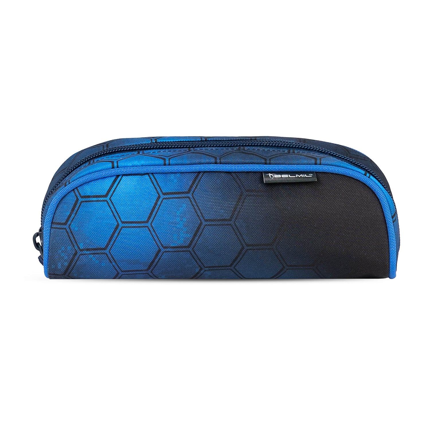 Reflective elements on the Ergonomic School Bag Set for Boys– Belmil Classy Game On! (4 pcs) for enhanced visibility and safety for kids.