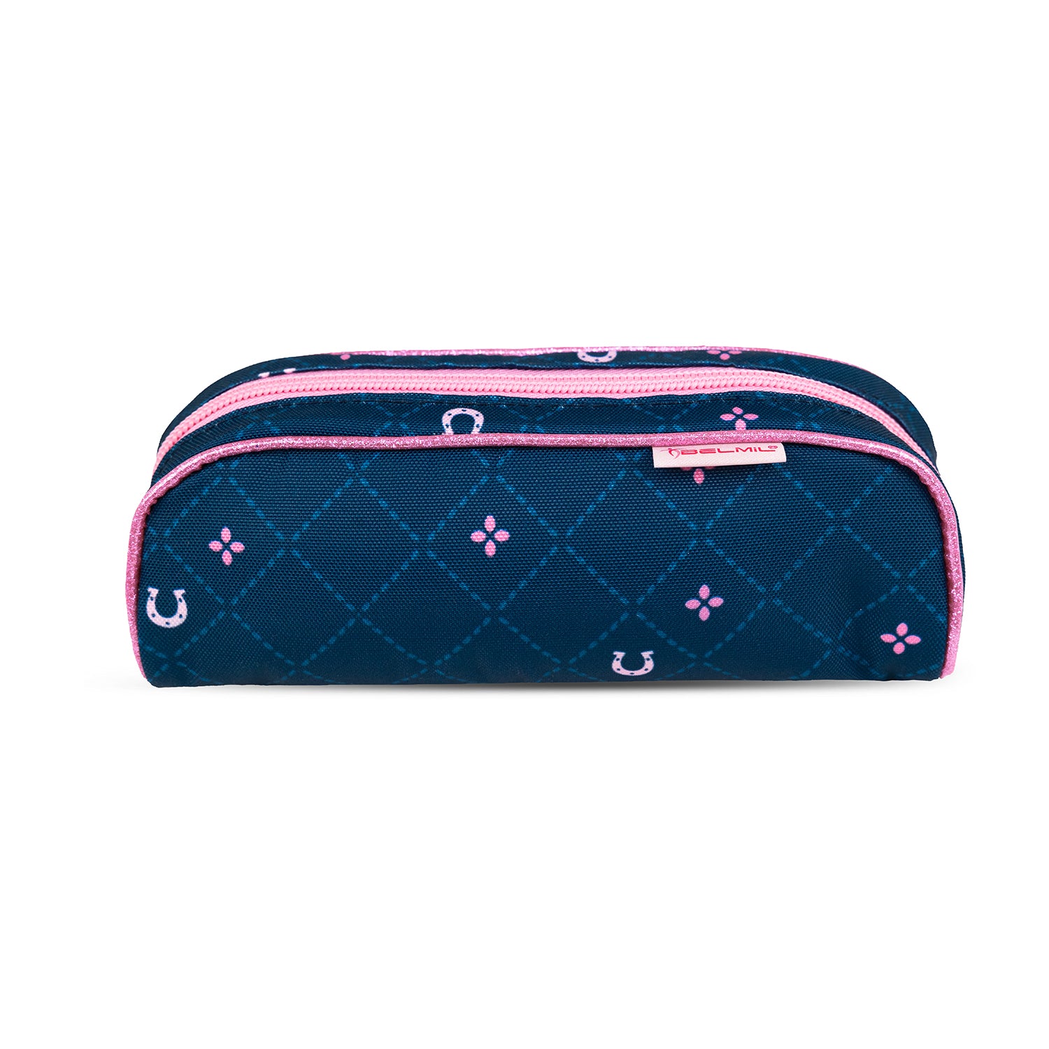 Empty box pencil case from the Belmil Compact Ergonomic School Bag Set “Meet your Horses” Design + Unicorn Raincoat – 5-Piece Set for Girls.