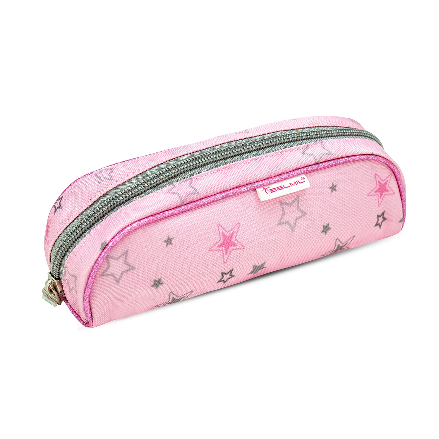 Stylish and safety-focused design of the Belmil Classy Ergonomic School Bag Set for Girls “Ballet Light Pink” Design + Unicorn Raincoat – 5-Piece Back-to-School Bundle.