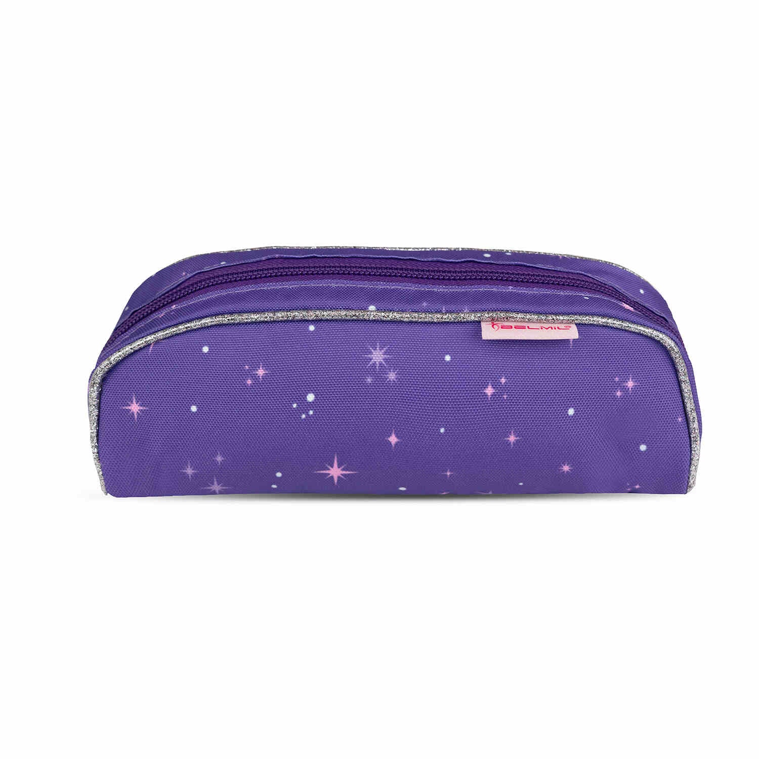 Ergonomic School Bag Set for Girls – Belmil Smarty Starlight schoolbag set 5 pcs perfect for school with its vibrant patches.