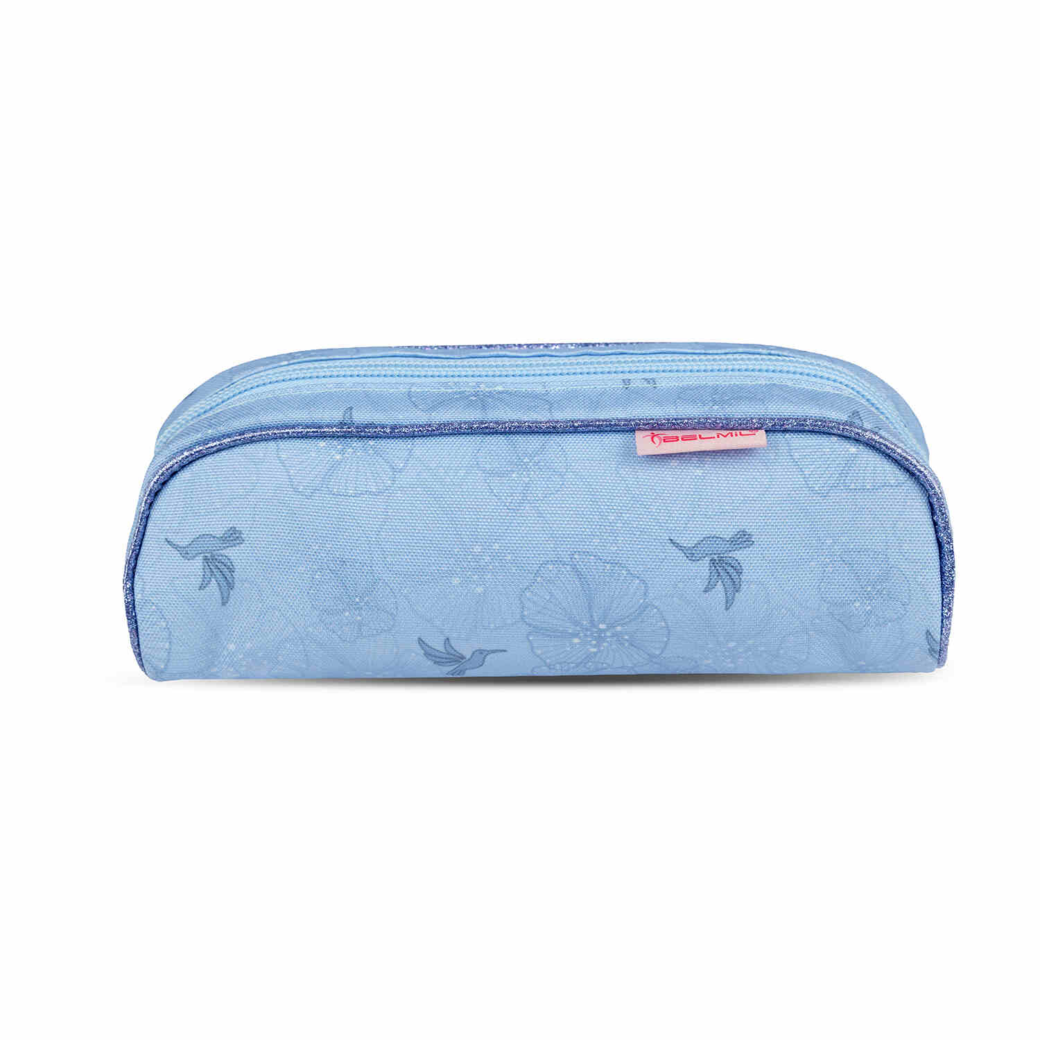 Playful design of the Ergonomic School Bag Set for Girls – Belmil Compact Tropical Hummingbird that kids love.
