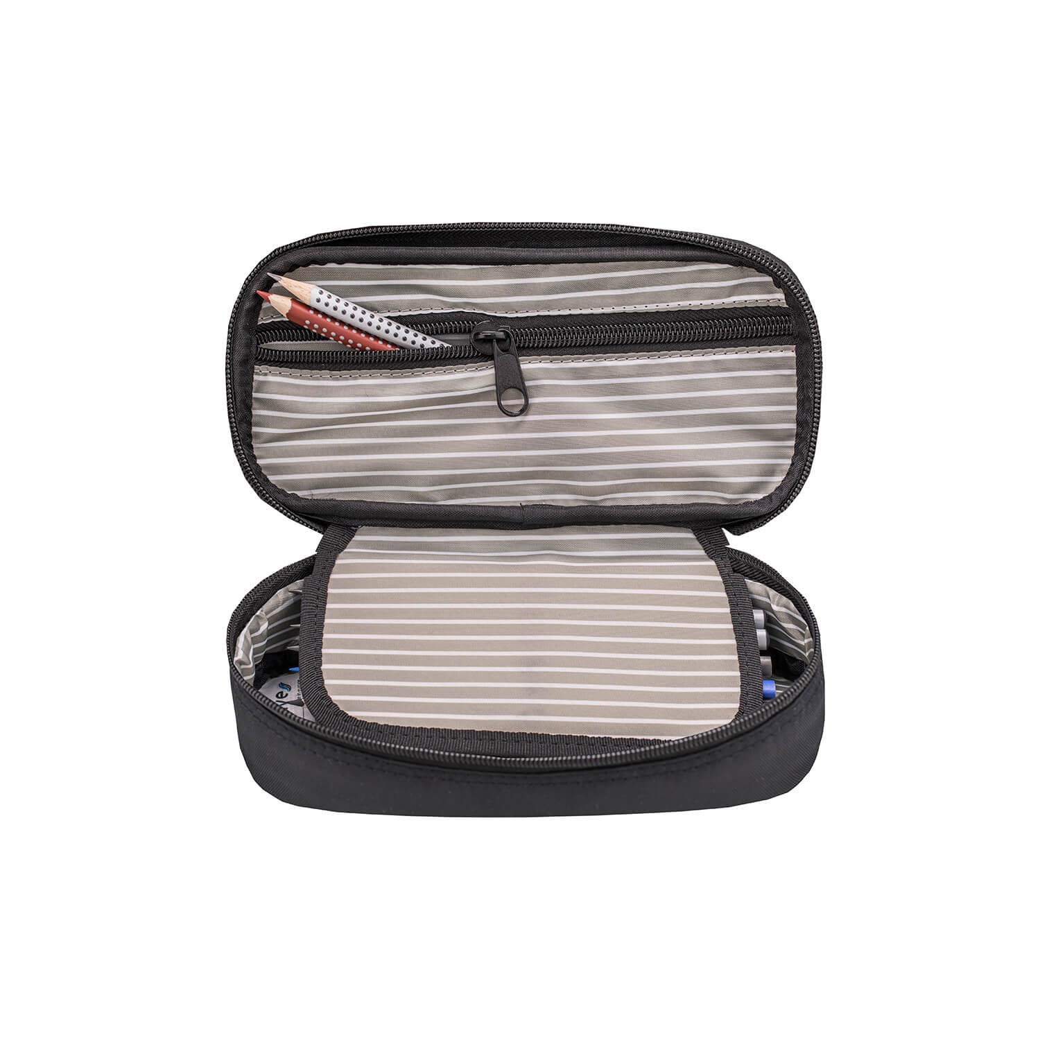 Wave Black Pencil pouch