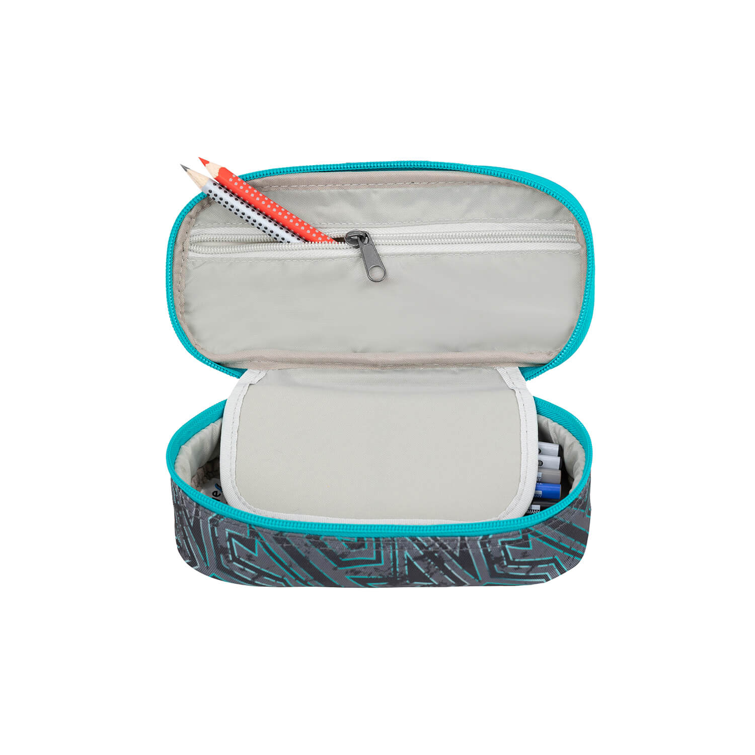 Wave Chaos Lagoon Pencil pouch