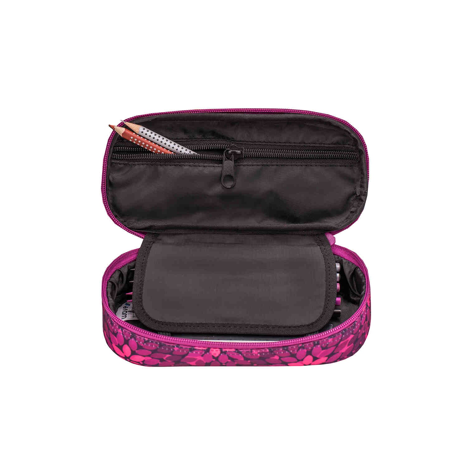 WAVE Schlamperbox Funny Flowers - Colorful mit GRATIS Schlamperbox