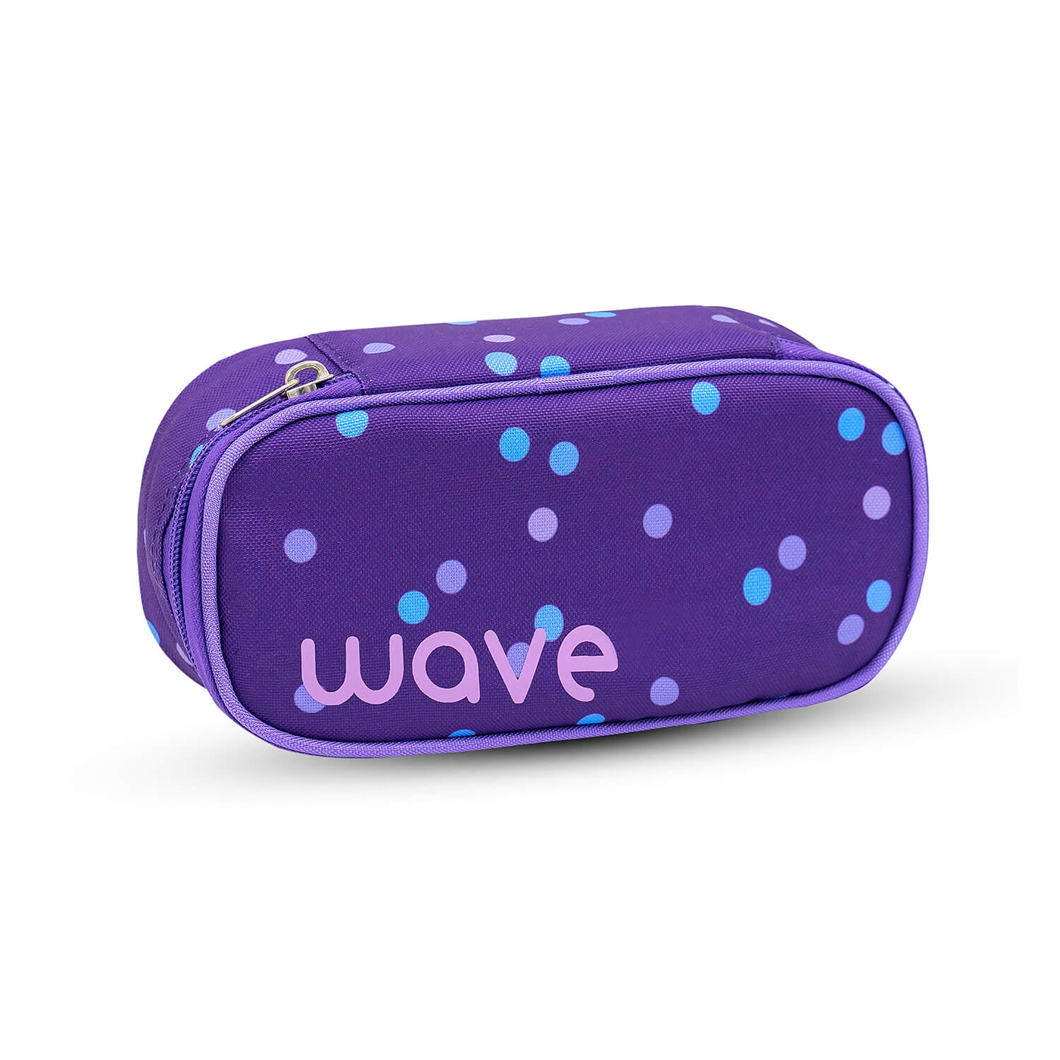 Wave Purple Dots Pencil pouch