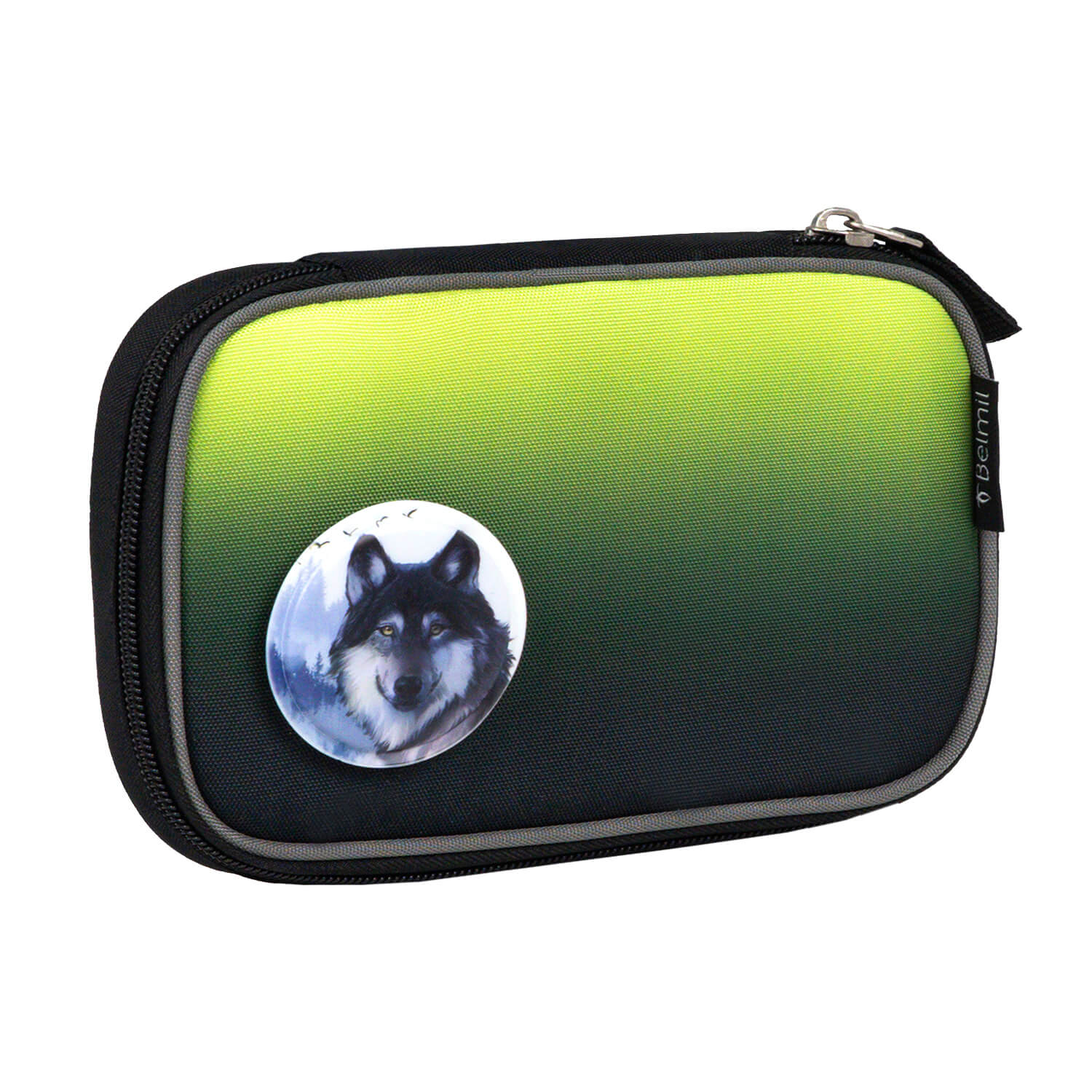Smarty Plus Black Green Schulranzen Set 6tlg.