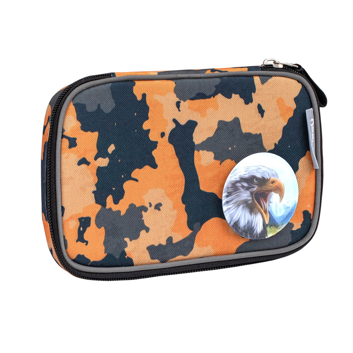 Smarty Orange Camouflage schoolbag set 5 pcs