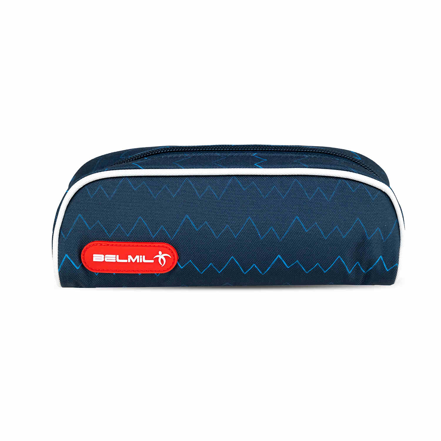 4-piece view of the Ergonomic School Bag Set for Boys – Belmil Classy Plus Wolves School Bag Set 5 pcs laid out together.