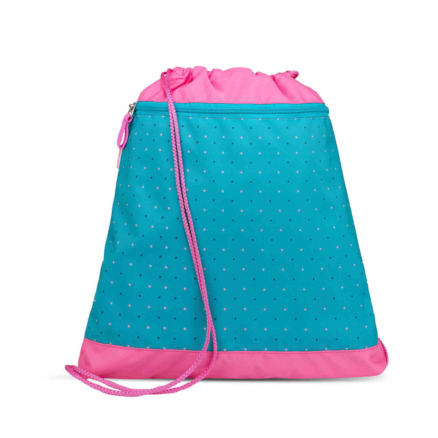 Belmil Smarty Hearts and Dots Ergonomic School Bag Set – 5-Piece Set with 9 Interchangeable Patches and Hip Belt with a cute heart design and colorful patterns.