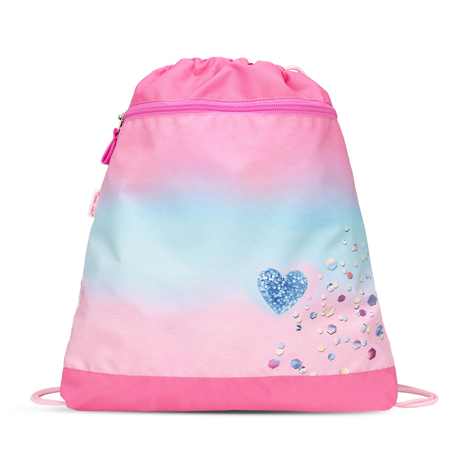 Ergonomisches Schulranzen-Set für Mädchen – Belmil Classy Dream Hooves-Pinky (4-tlg.)