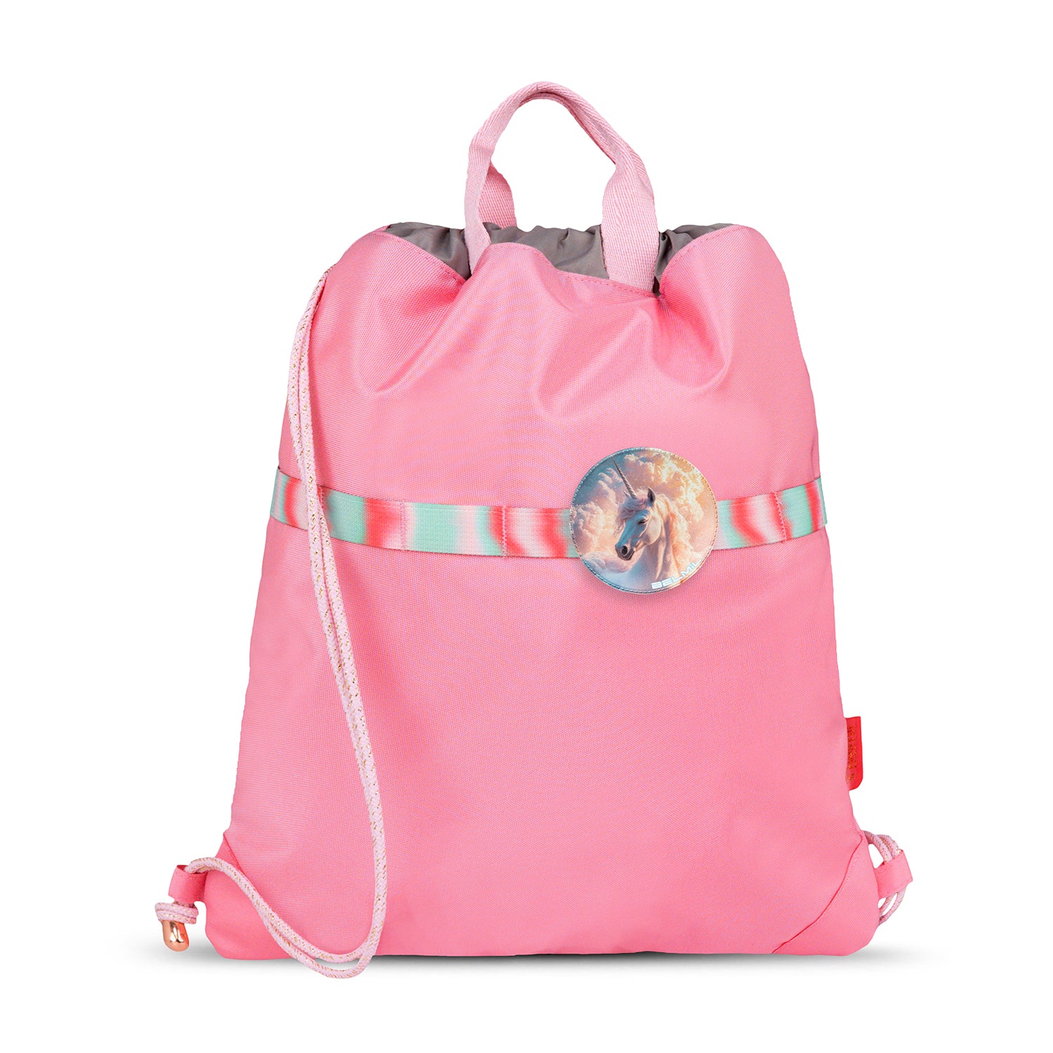 Durable craftsmanship of the Premium Belmil School Bag Set for Girls – Maxi Plus Aurora schoolbag set 6 pcs made in Europe with quality materials.