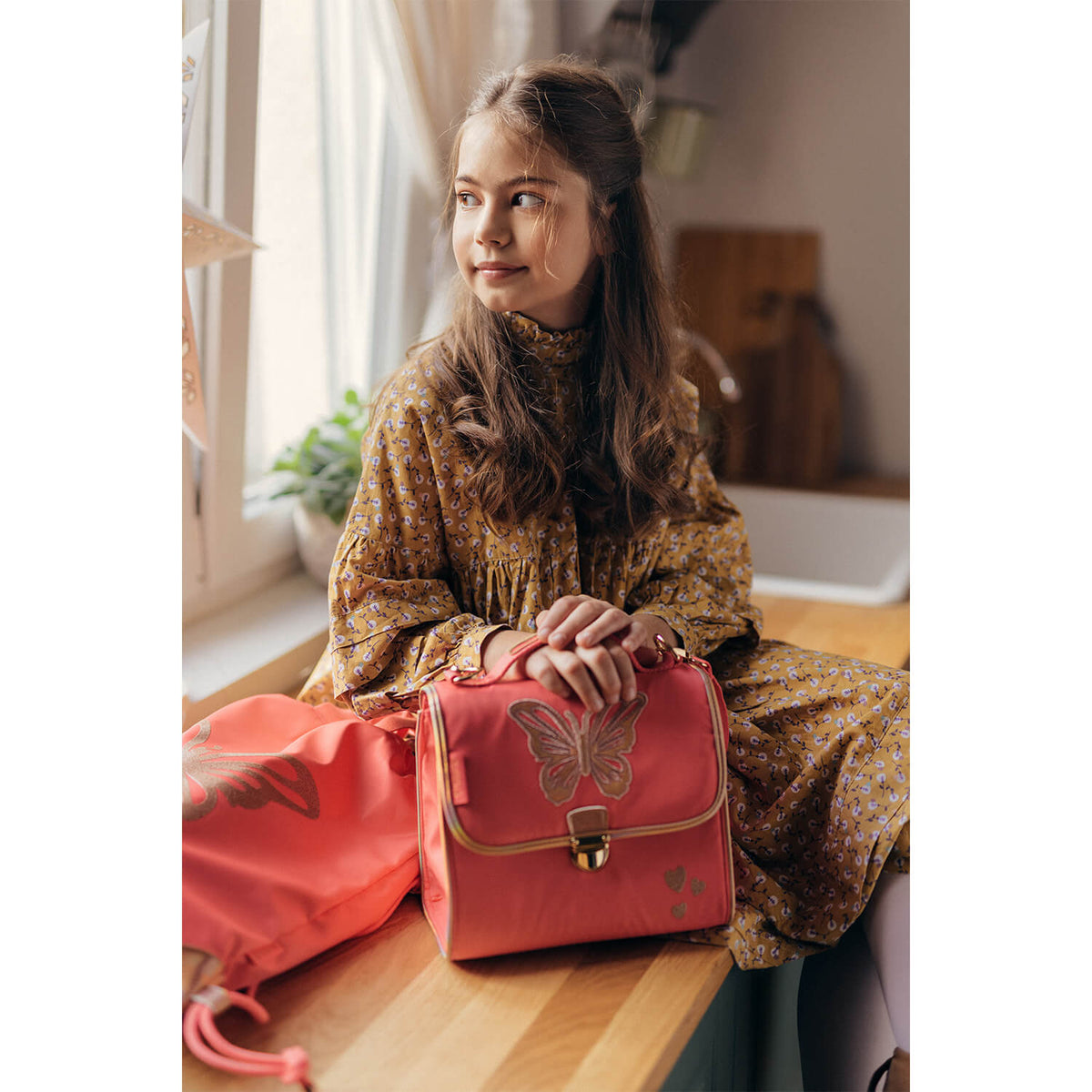 Premium Petite Shoulder bag Coral