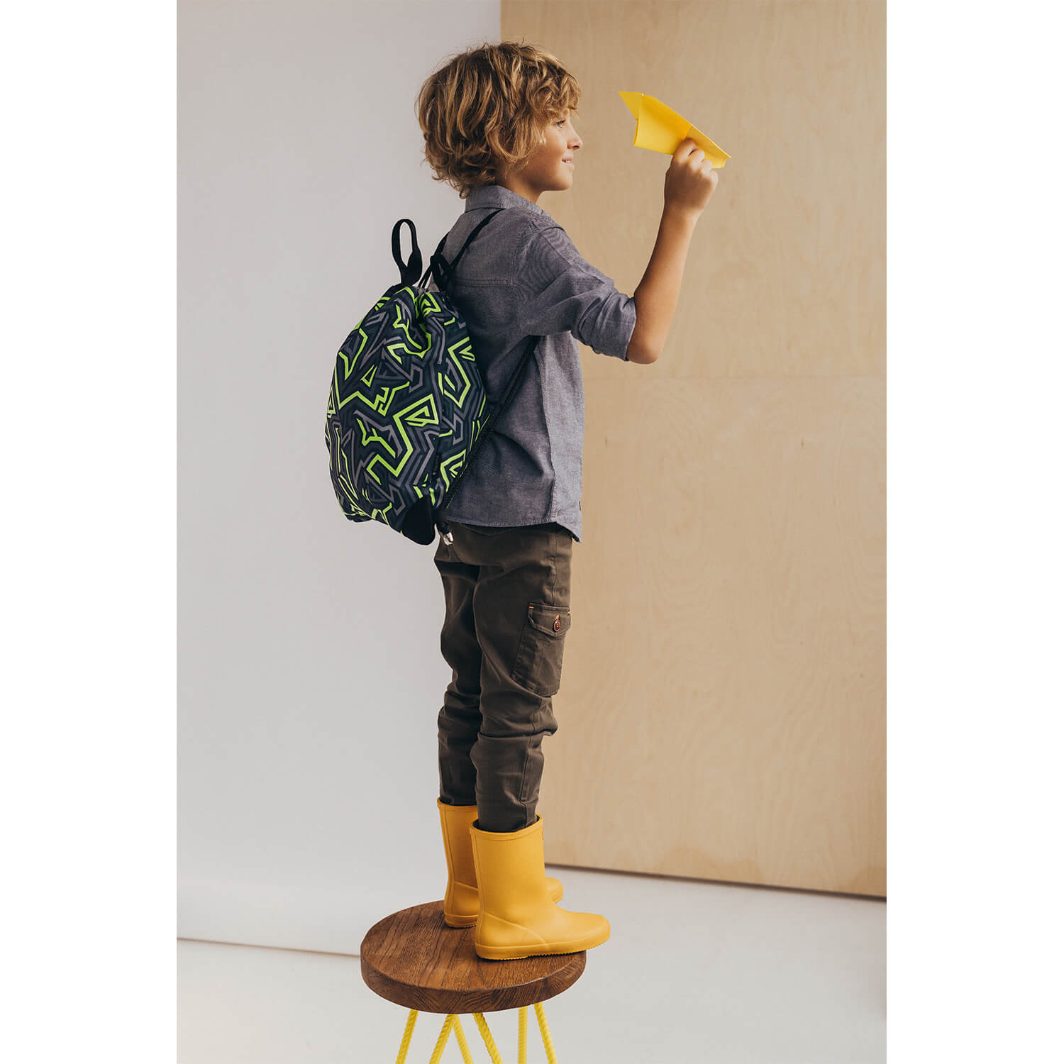 Premium School Turnbeutel Iguana