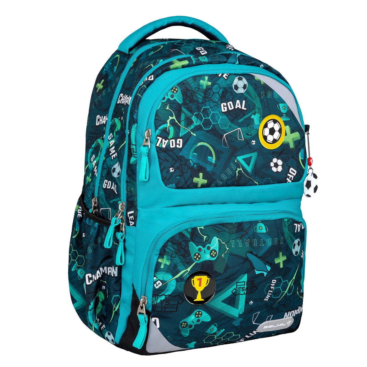 Maxi Pack Football Goal Schulrucksack