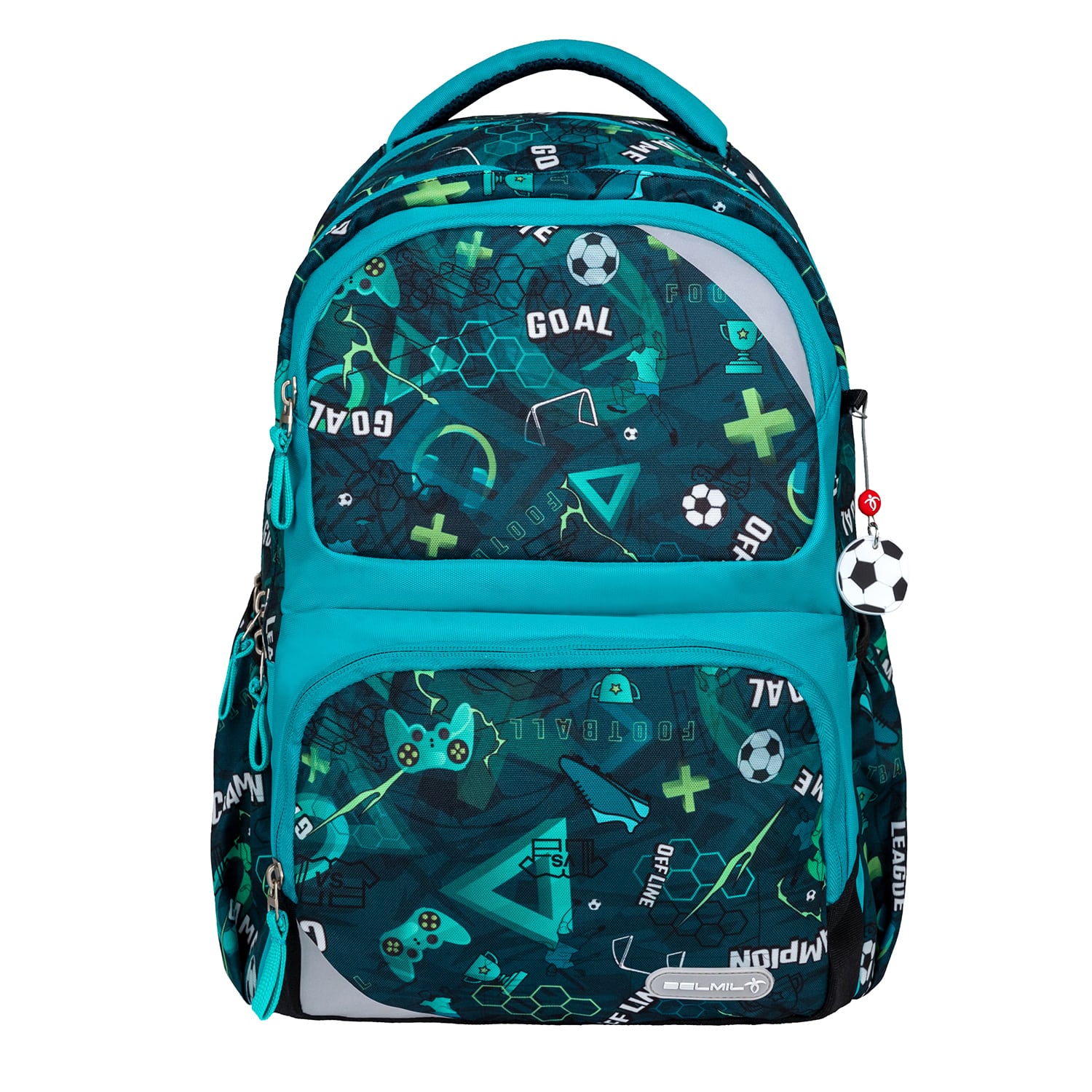 Maxi Pack Football Goal Schulrucksack