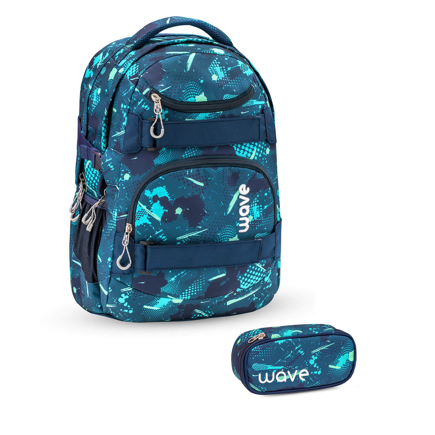 Wave Infinity Fantasy Schulrucksack Set 2 tlg.