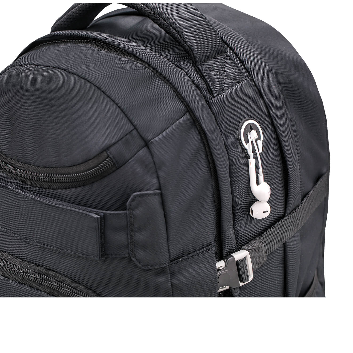 Wave Infinity Black Schulrucksack Set 3 tlg.