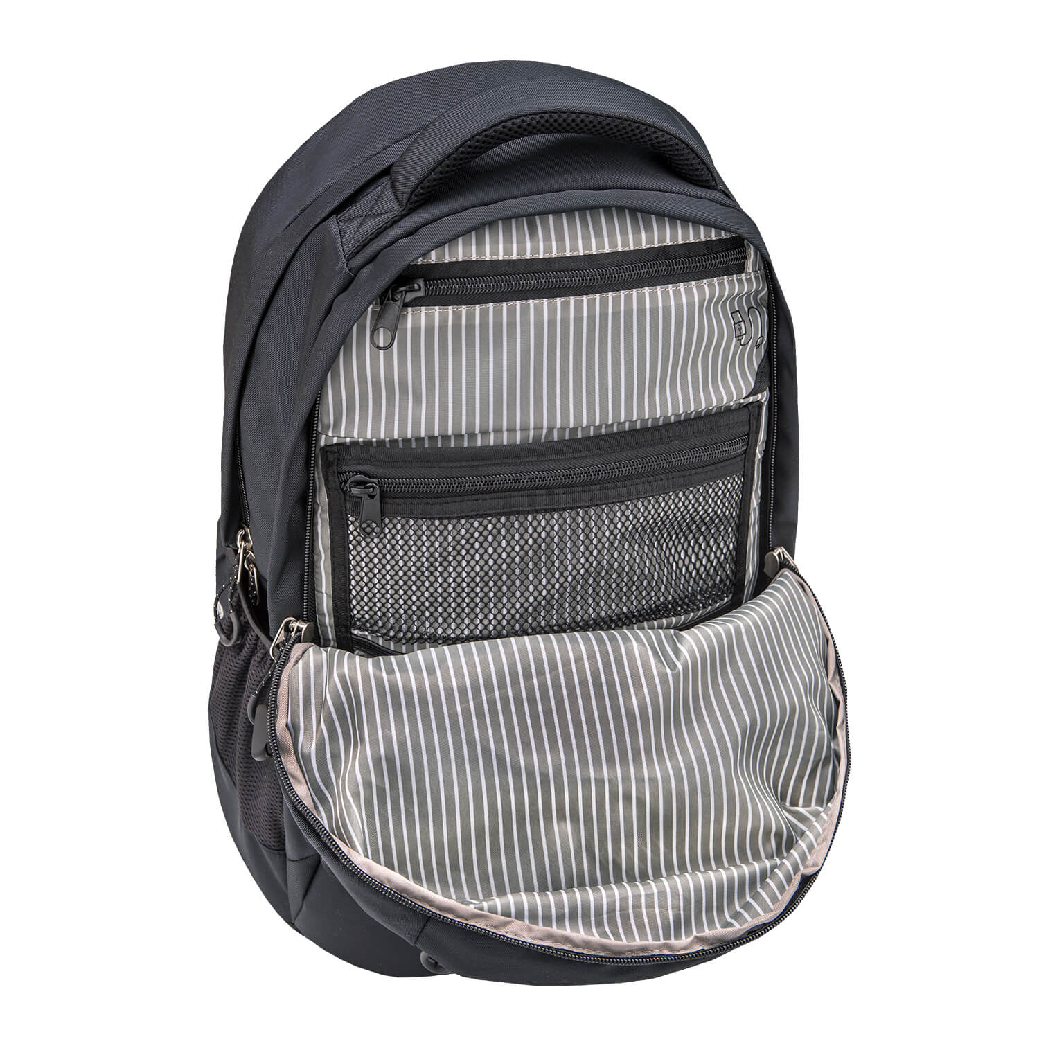 Wave Infinity Black Schulrucksack Set 3 tlg.