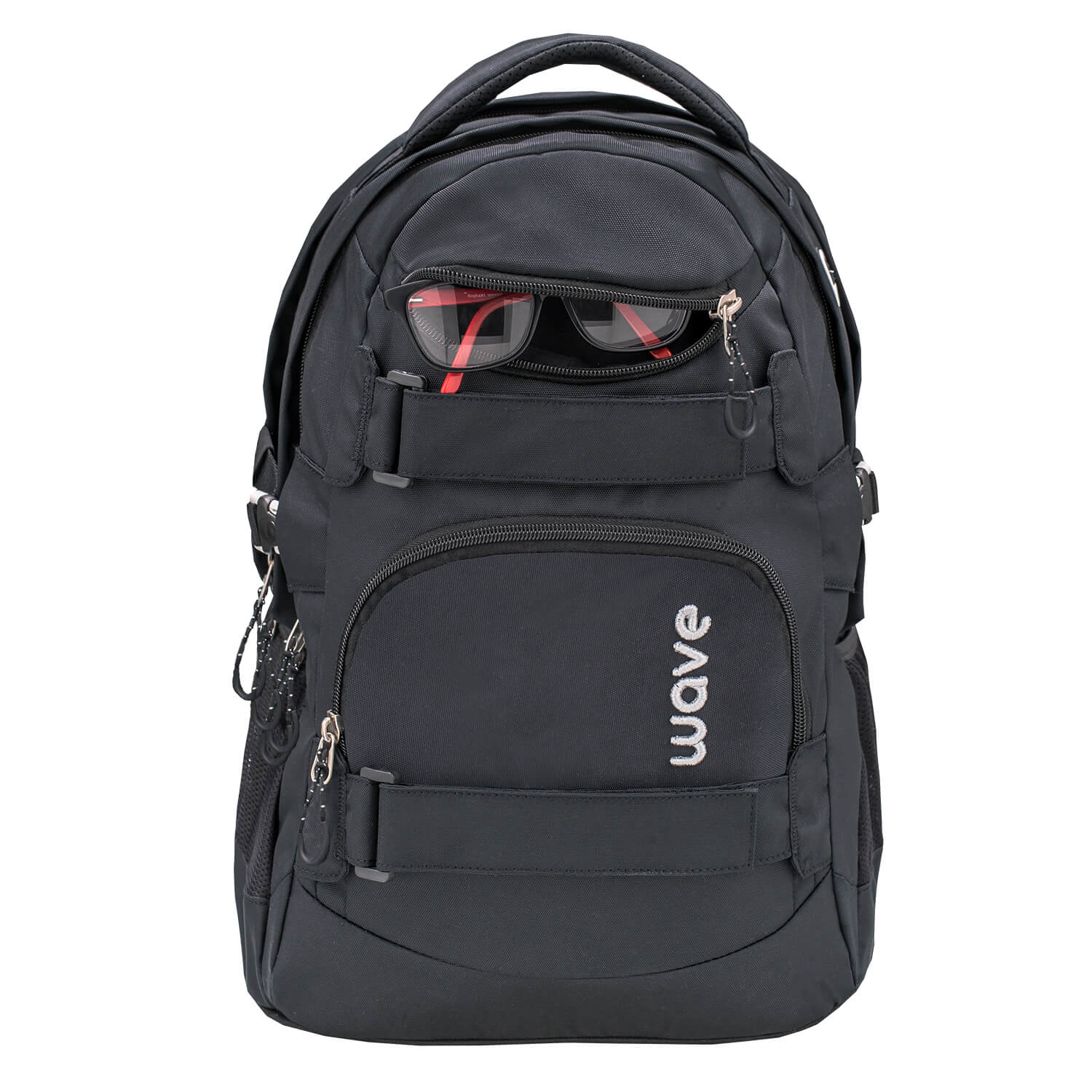 Wave Infinity Black Schulrucksack Set 3 tlg.