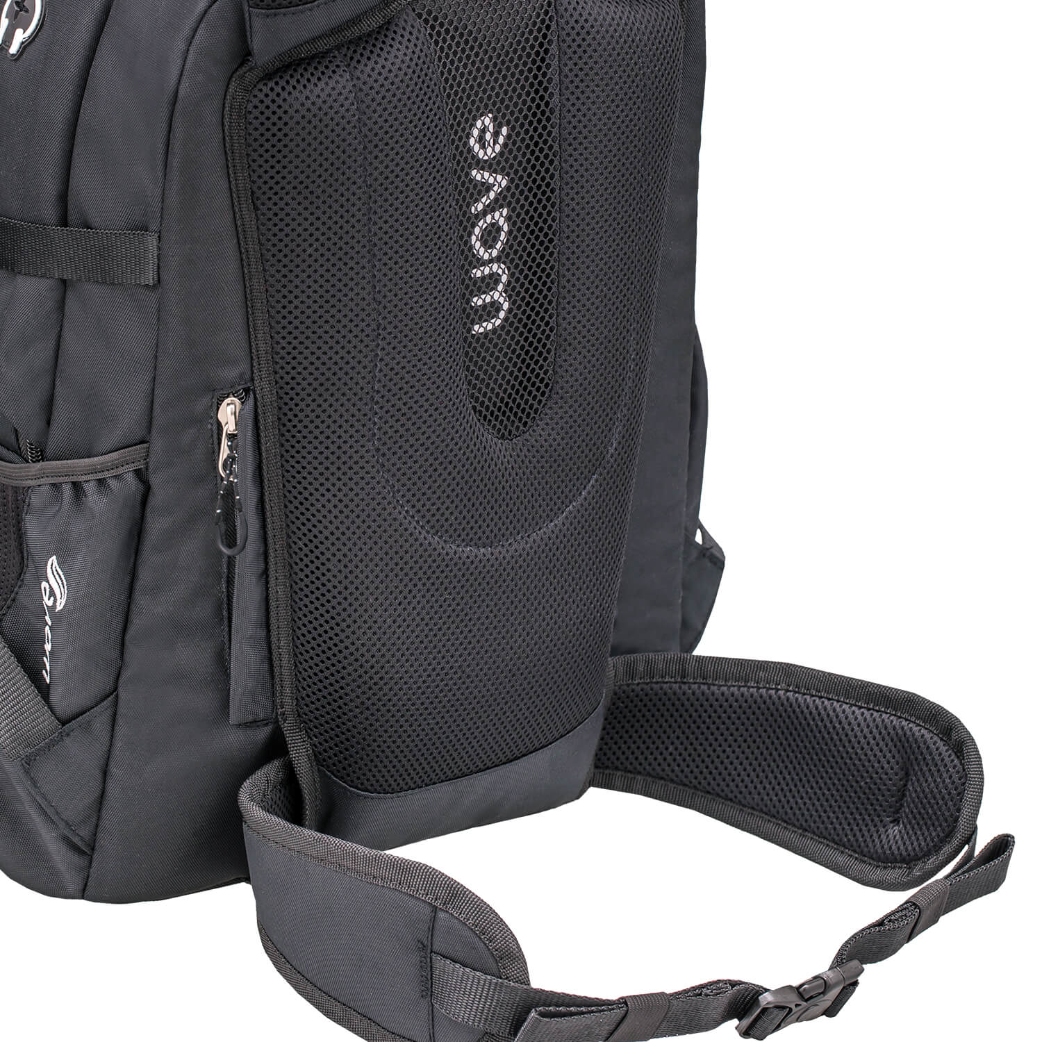 Wave Infinity Black school backpack