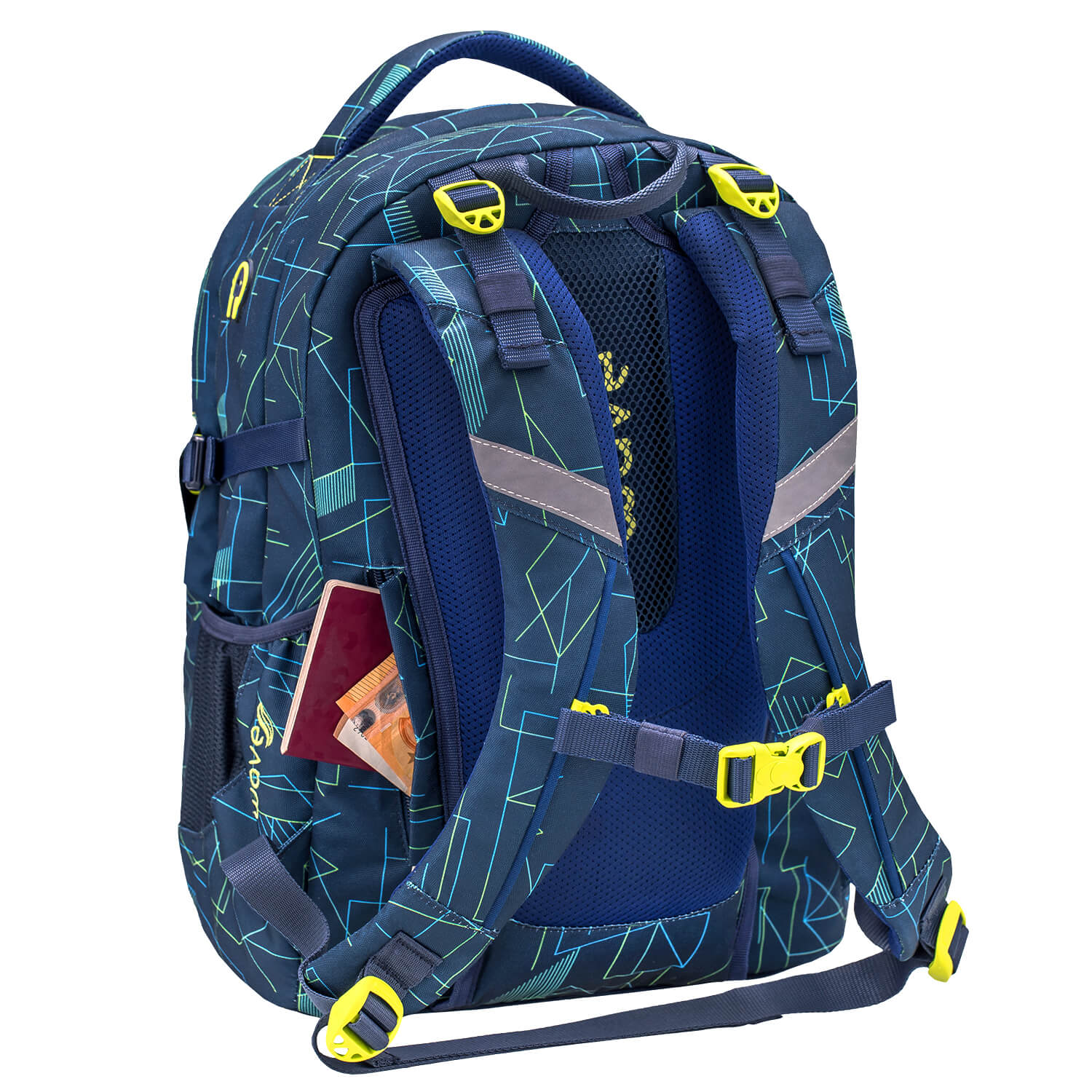 Wave Infinity Electrify Schulrucksack Set 3 tlg.