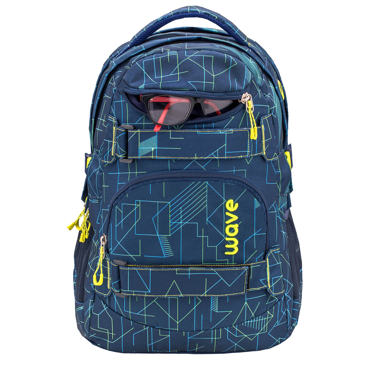 Wave Infinity Electrify Schulrucksack Set 3 tlg.