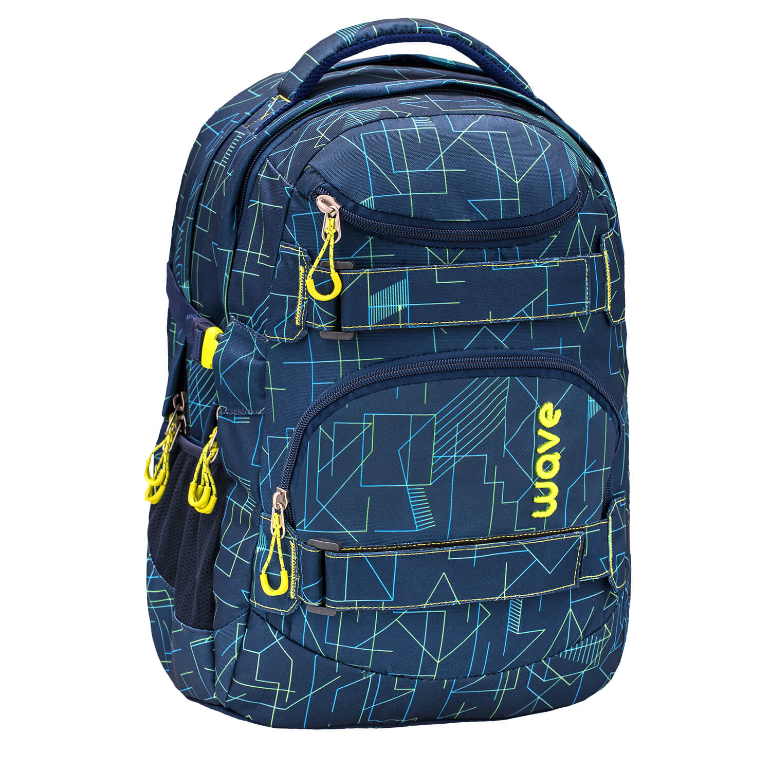 Wave Infinity Electrify Schulrucksack Set 3 tlg.