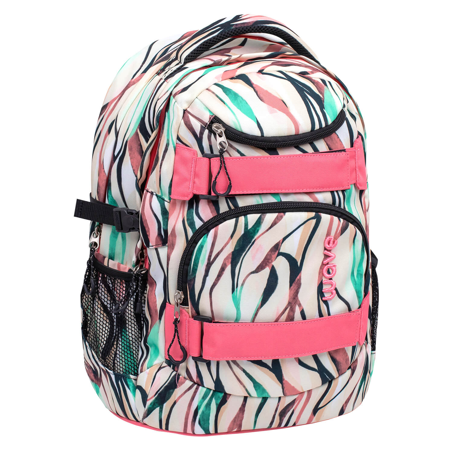 Wave Infinity Feathers Schulrucksack Set 3 tlg.