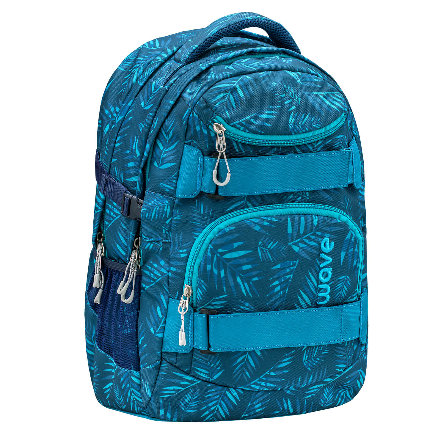 Wave Infinity Jungle Vibe Schulrucksack