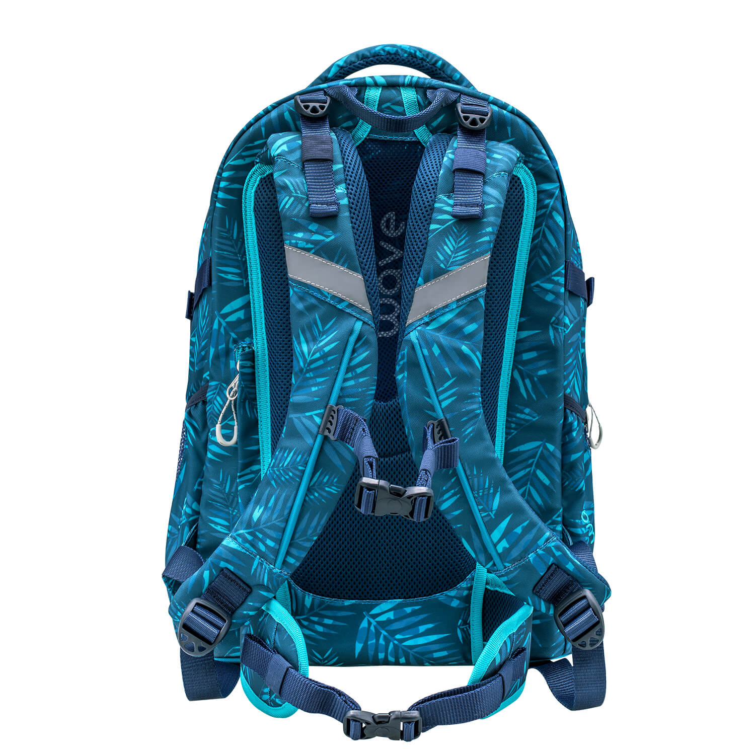 Wave Infinity Jungle Vibe school backpack