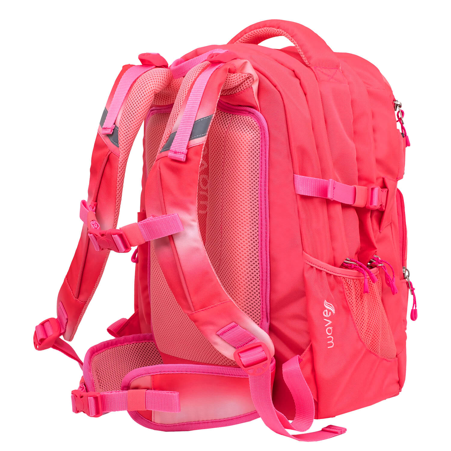 Wave Infinity Ombre Coral Paradise Schulrucksack