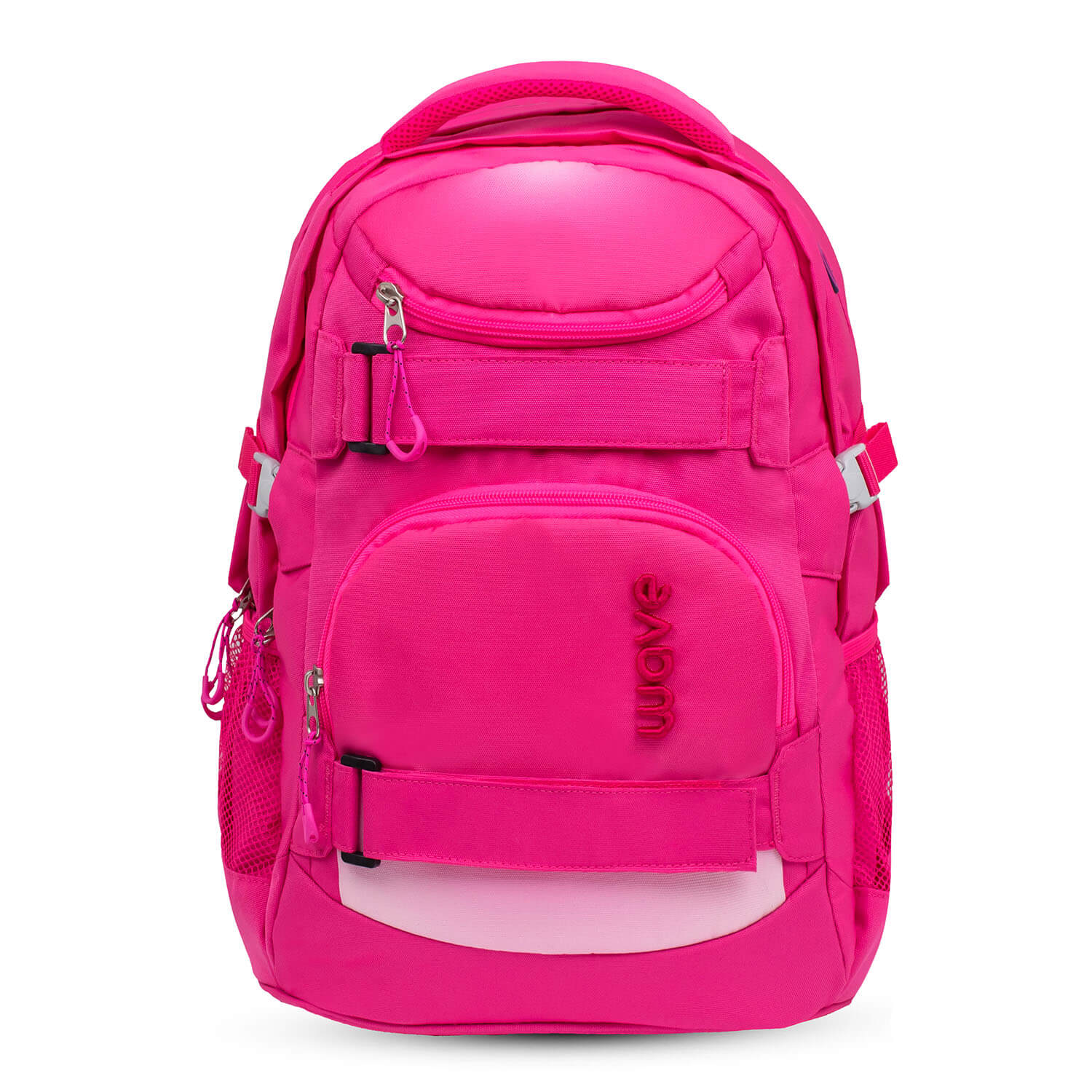 Wave Infinity Ombre Light Pink school backpack