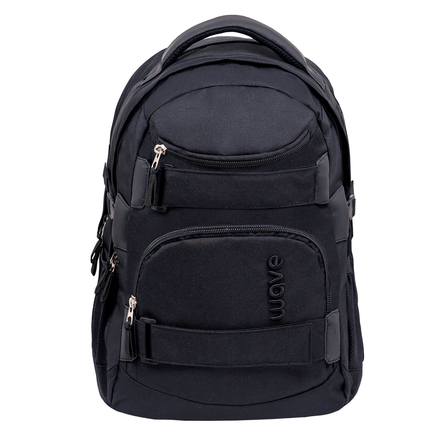 Wave Infinity Posh Black school backpack Set 2 Pcs