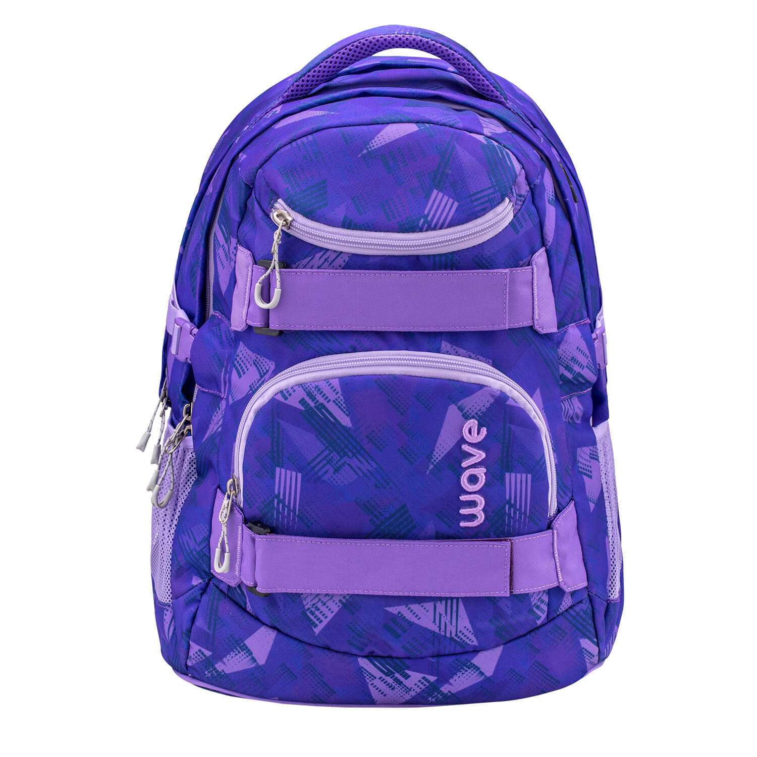Wave Infinity Purple Sun school backpack Set 2 Pcs