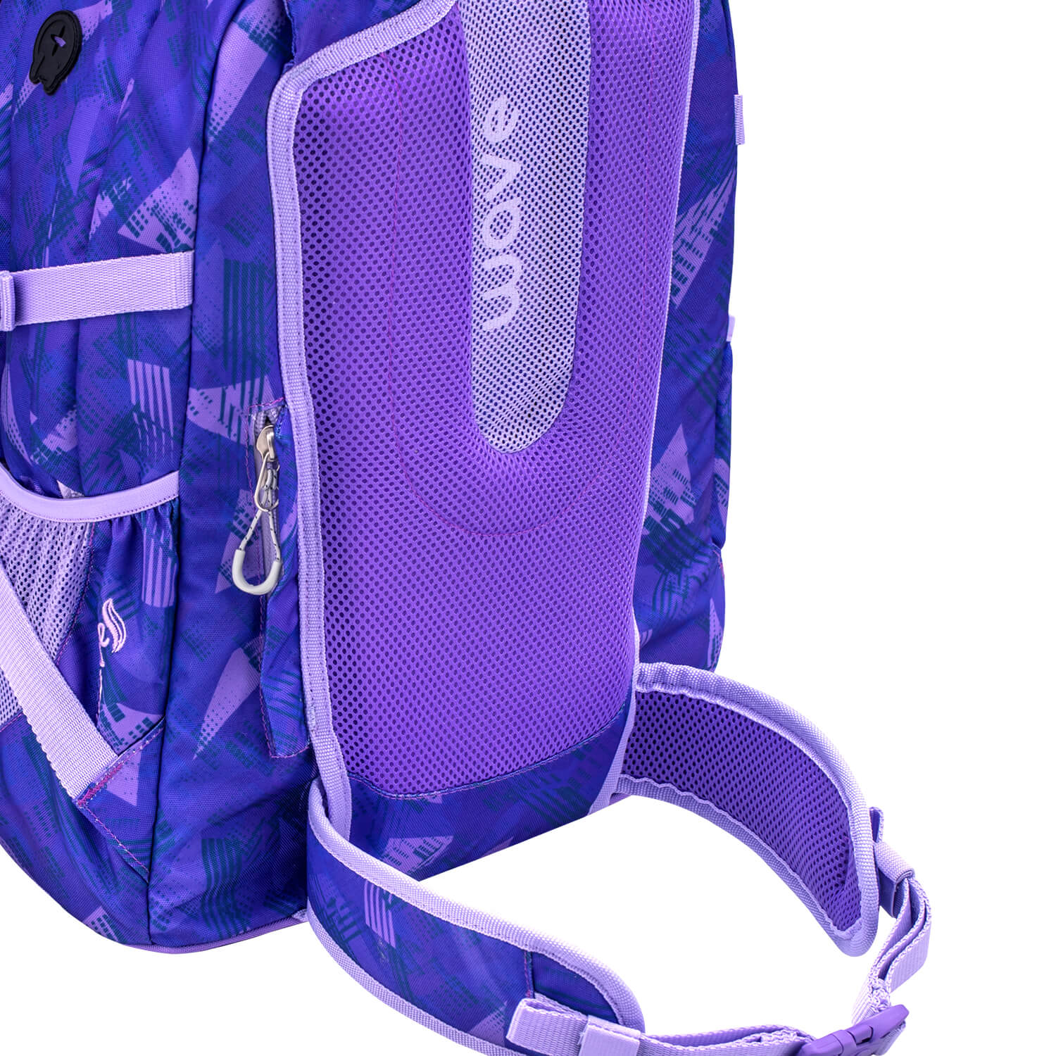 Wave Infinity Purple Sun school backpack Set 2 Pcs