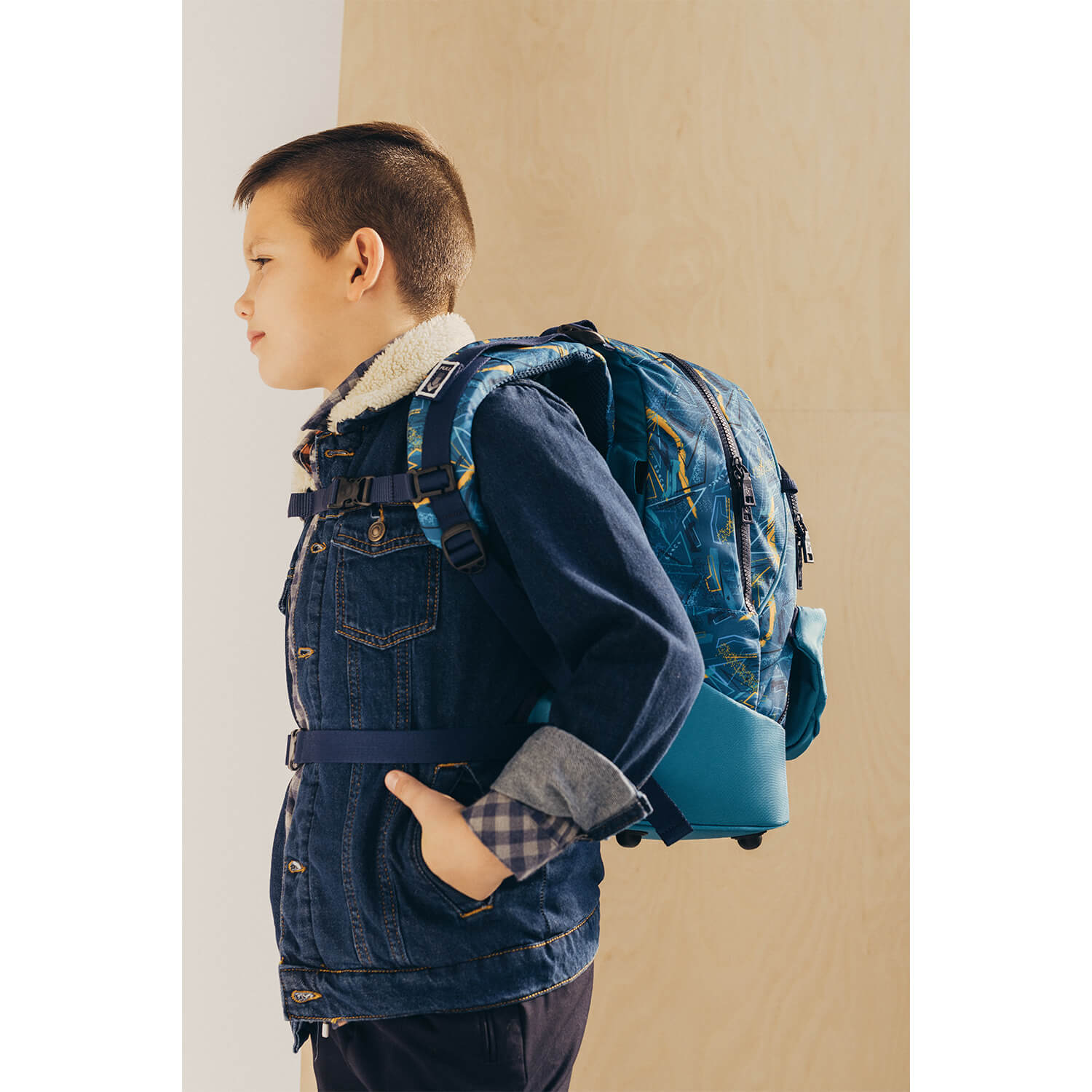 Premium Backpack & Fanny Pack Baltic Schoolbag 2pcs.