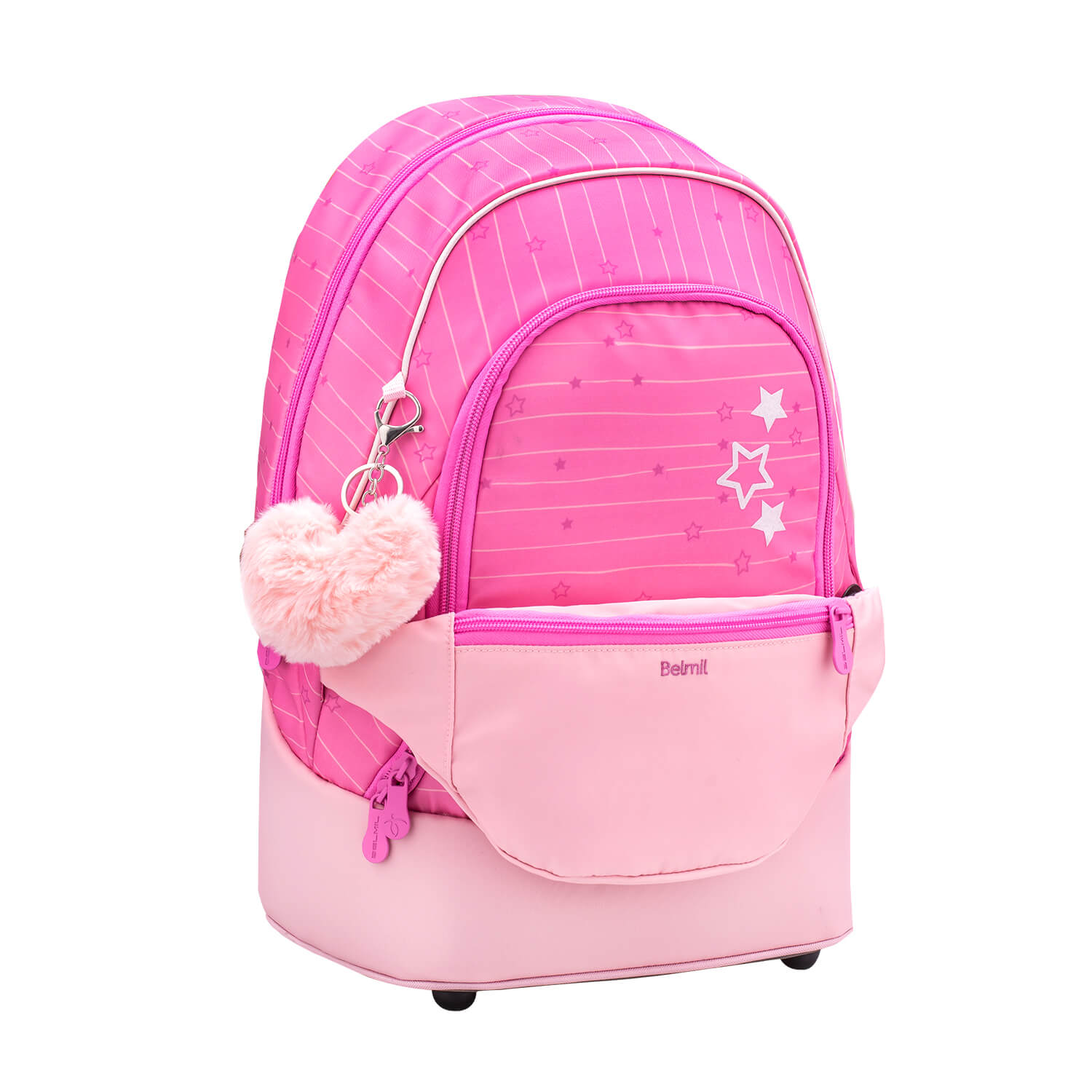 Premium Backpack & Fanny Pack Candy Schulranzen 2tlg.