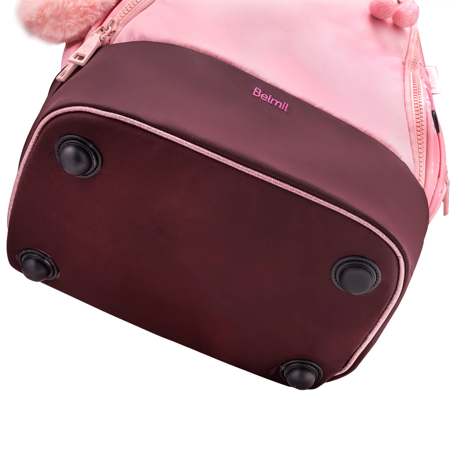 Premium Backpack & Fanny Pack Cherry Blossom Schulranzen 2tlg.